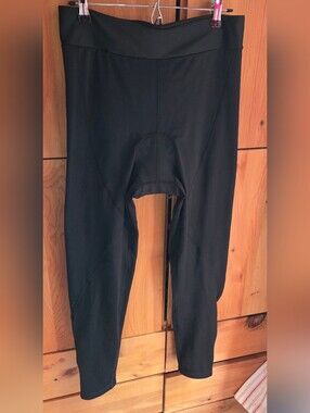 Unbranded Women's Black Thermal Padded Cycling Tights Size 3XL